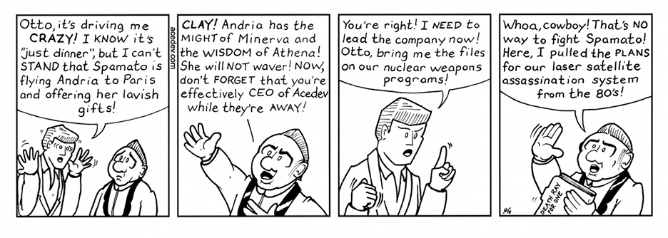 acedev comic, webcomic for Monday 19 Sep 2016
